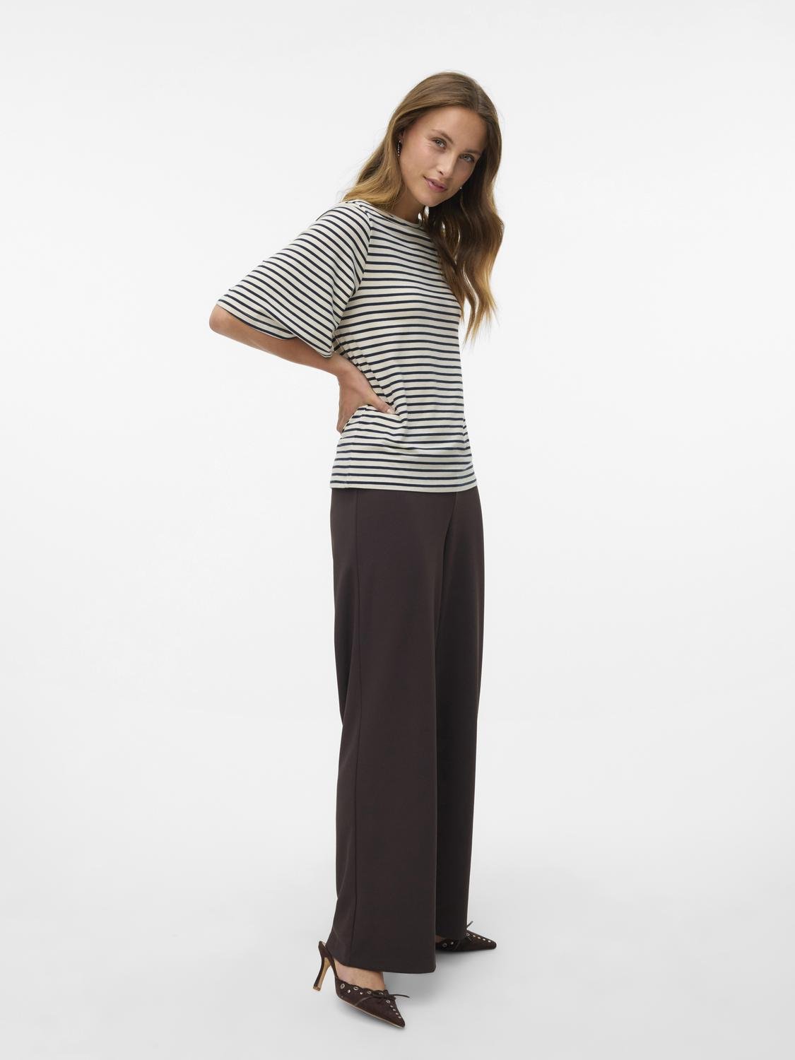 VMBERLIN Trousers - Chocolate Torte - VERO MODA & VILA Bergvik